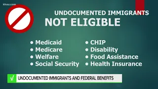 VERIFY: Undocumented immigrants and federal benefits