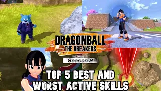 Top 5 BEST and WORST Active Skills for Dragon Ball The Breakers Season 2