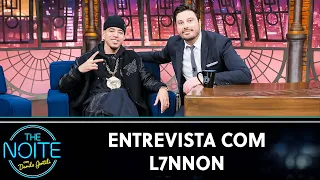 Entrevista com o rapper L7NNON | The Noite (23/04/24)