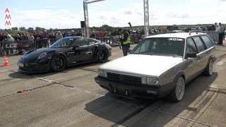 700HP Volkswagen Passat GT Syncro vs Porsche 991.2 GT3 RS