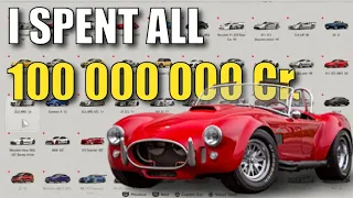 I Bough Every Car in GT7 - 100 000 000 Spent in Gran Turismo 7