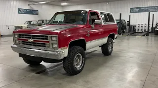 SOLD!!!!   VERY COOL 1987 CHEVY K5 BLAZER WITH COOL PATINA.  ARIZONA AND CALIFORNIA TRUCK!