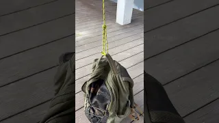 WOW, The best and easiest self-release knot for thinner ropes!