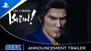 Like a Dragon: Ishin! - State of Play Sep 2022 Announcement Trailer | PS5 & PS4 Games