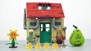 Lego Plants vs. Zombies 2: Sky City Brick Set Unboxing & Speed Build | Unofficial Lego