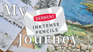 How I Learnt Derwent Inktense ✿ HONEST Sketchbook Tour