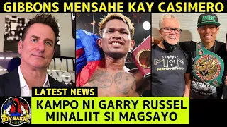 Sean Gibbons Mensahe Para Kay Quadro Alas, Kampo Ni Russel Minaliit Ang Nagawa Ni Magsayo