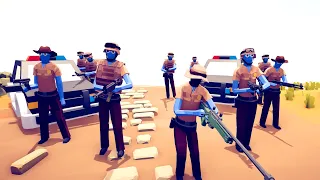 200x SHERIFF RAID MAFIA BASE  - Totally Accurate Battle Simulator TABS