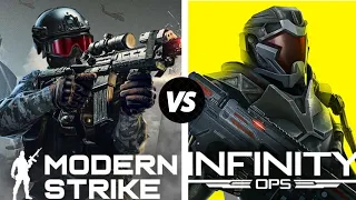 Infinity Ops Vs Modern Strike Online Graphics Comparison