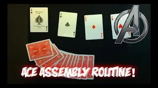 "Aces ASSEMBLE!" Advanced Card Trick Tutorial