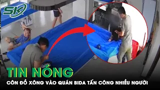 Tin Nóng: Cận Cảnh Clip “Côn Đồ" Vào Quán Bida Xin Tiền, Cầm Dao Tấn Công Vùng Gáy Nhân Viên | SKĐS