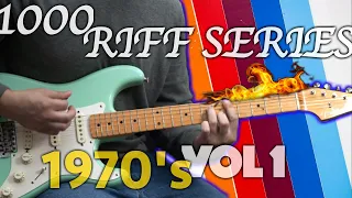 40 Best 70s Guitar Riffs - Vol 1 (4K)