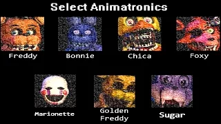 The Return To Freddy's Simulator "All Animatronics"