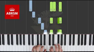 O Waly Waly / ABRSM Piano Grade 2 2021 & 2022, B:3 / Synthesia Piano tutorial