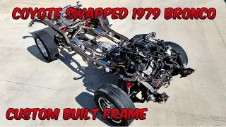 Coyote swapped Full Size Ford Bronco Custom Built Frame