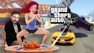 FAT DISNEY PRINCESS DASH - GTA 5 Gameplay