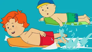 Caillou Learns to Surf | Caillou Compilations