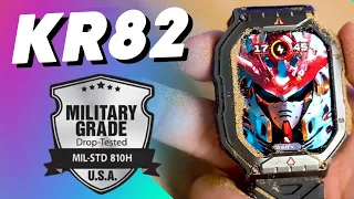 KR82 Smartwatch New 2024 With Rugged 650mAh Halo Military Grade