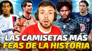 LAS 10 CAMISETAS MÁS FEAS DE LA HISTORIA. ¿LAS MARCAS CADA VEZ LAS HACEN PEORES?