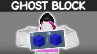 HOW TO GET GHOST BLOCK AFTER IT BEEN PATCHED 😱😲 ( Roblox Bedwars )