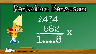 TIPS MATEMATIKA PERKALIAN BERSUSUN RIBUAN | TIPS CEPAT MATEMATIKA PERKALIAN RIBUAN vs RATUSAN