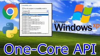 Jak zainstalować One-Core API oraz uruchomić nowsze wersje aplikacji na Windows XP