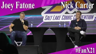 Boy Band Spotlight - Joey Fatone and Nick Carter - Full Panel/Q&A - Salt Lake FanX 2021