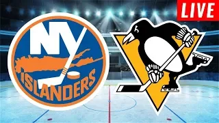 New York Islanders vs Pittsburgh Penguins Live | NHL 2019-20 Season Coverage | Play By Play Stream