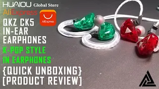 BEST QKZ CK5 IN-EAR EARPHONES CHEAPEST SPEED UNBOXING 2020 | PRODUCT REVIEW | x_xLASHEEN #10