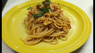 LOBSTER PASTA WITH CHERRY TOMATOES || REAL QUIL CHANNEL