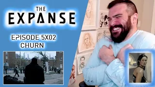 The Expanse 5x02 "Churn" REACTION & REVIEW (w/bonus speedpainting)