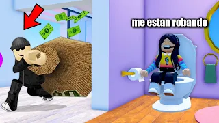 Me ROBAN en Roblox 😭 |  La triste Historia RP | paolazgames