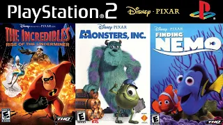 All Disney Pixar Games on PS2