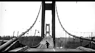 Natural frequency , resonance and Tacoma Narrows Bridge collapse explained