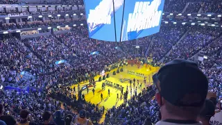 Klay Thompson Comeback Game Starting Lineup Introductions 01/09/2022 Klay Day