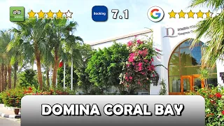 5* Domina Coral Bay Resort Sharm El Sheikh - Food, Rooms, Beach, Hotel Area, Staff etc.