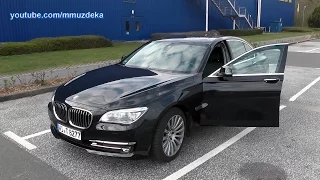BMW 7 2015 interior and exterior + short test drive