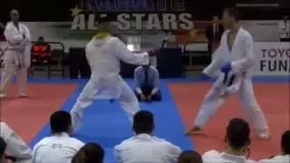 Kumite Drill: Duck & Gyakuzuki Counter - by Luigi Busà & Junior Lefevre