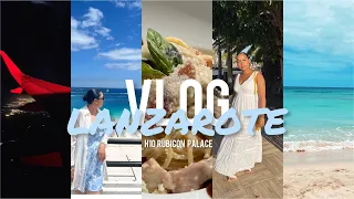 H10 RUBICÓN PALACE | LANZAROTE VLOG 🦎🌴☀️| HALEN QUINTYNE