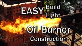 Instant Light up Oil Burner Construction and parts for easy build.