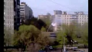 Пожар в Бирюлево 29.04.2010 .mp4