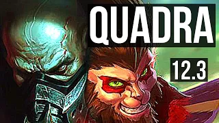 URGOT vs WUKONG (TOP) | Quadra, 2.5M mastery, 900+ games | NA Diamond | 12.3