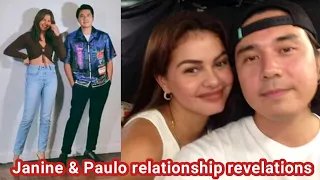 Paulo Avelino and @JanineGutierrezPH relationship revelations what you see is what you get