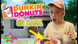 CONVERTÍ MI CASA EN UN DUNKIN DONUTS EN CUARENTENA! DANIELA