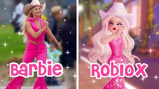 BARBIE MOVIE Outfits in ROYALE HIGH! 💗 Recreating Barbie’s Looks in Roblox Royale High 2023