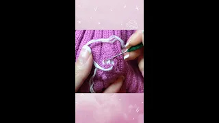 #sweater How to Mend a Hole in Sweater