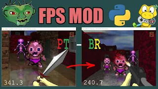 Modificando Dead And! em um jogo FPS de tiro em primeira pessoa 3d Python Pygame Raycasting tutorial