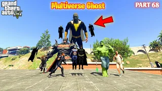 Multiverse Ghost Who Will Save Batman Black Adam Captain America in GTA5 #68