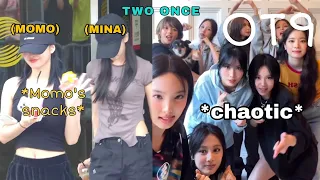 how *chaotic members* went to support Jihyo for her solo debut 😂