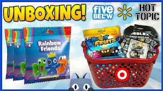 ROBLOX HAUL at a Special Mall! Unboxing RAINBOW FRIENDS, Blox Fruits & More #roblox #rainbowfriends